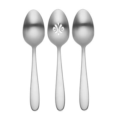 Vale Everyday Flatware Serving Spoons, Set Of 3