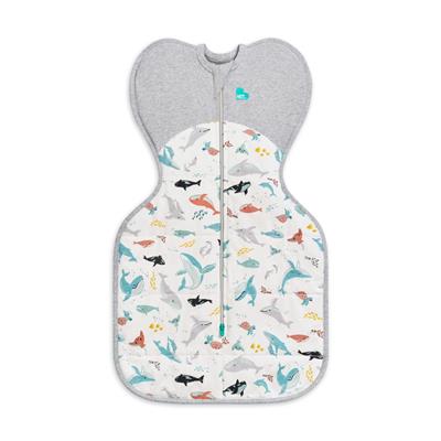 Love To Dream Swaddle Up Designer 2.5T Whales Newborn | Swaddles | Baby Bunting AU