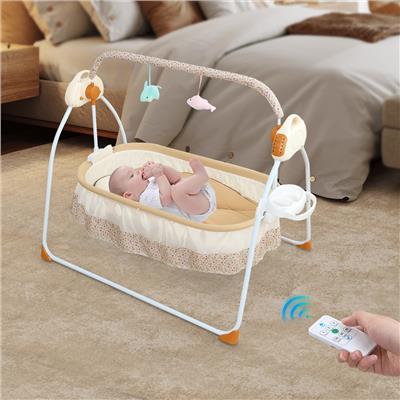 Lofn 0-18 Months 25kg Electric Crib Bassinet Baby Cradle