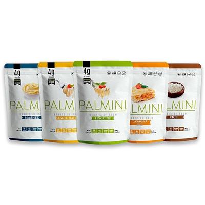 Amazon.com : NEW !! Palmini Pouch VARIETY PACK | Linguine | Angel Hair | Lasagna | Rice | Mashed | 4g of Carbs | As Seen On Shark Tank | Gluten Free (