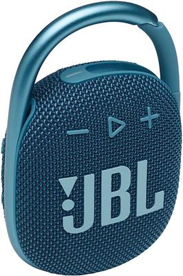 Amazon.com: JBL Clip 4 - Portable Mini Bluetooth Speaker, big audio and punchy bass, integrated carabiner, IP67 waterproof and dustproof, 10 hours of