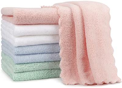 Orighty Burp Cloths, Super Soft & Highly Absorbent Coral Fleece, 20 x 10 Inch Gentle & Large Burp Rugs for Baby Sensitive Skin - Burping Cloths for Ne
