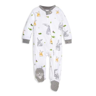 Bunny Trail Organic Cotton Loose Fit Footed Sleep & Play - Newborn