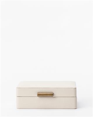 White Shagreen Box