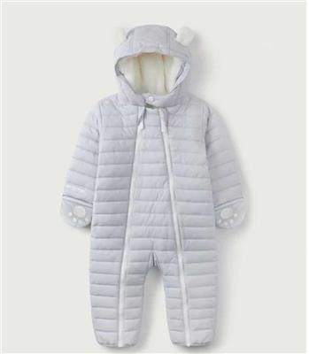 Quilted Pramsuit (0–24mths) | Newborn & Unisex | The White Company