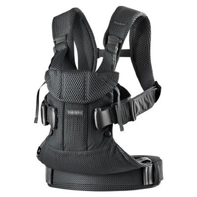 BabyBjorn Baby Carrier One Air Black Mesh | Baby Carriers | Baby Bunting AU
