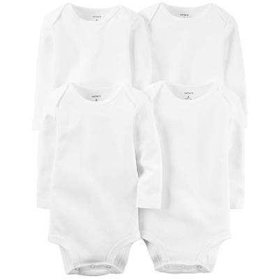 Carters Baby 4-Pack Long-Sleeve Bodysuits