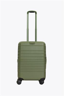 BÉIS The Carry-On Roller in Olive - Olive Green Carry-On Luggage & Suitcases