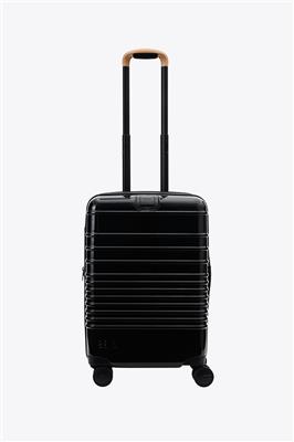 BÉIS The Carry-On Roller in Glossy Black - High Gloss 21 Carry On Luggage in Black