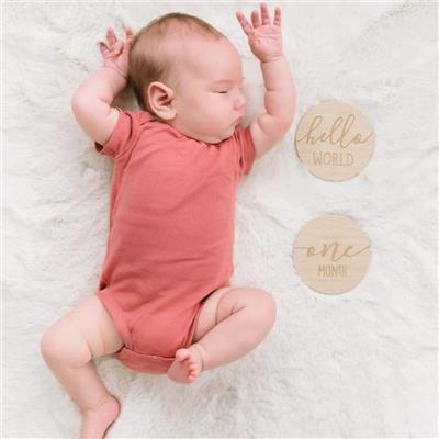 Wooden Milestone Props | Snuggle Bugz | Canadas Baby Store