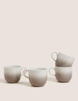 Buy Set of 4 Tribeca Ombre Mugs | M&S Collection | M&S