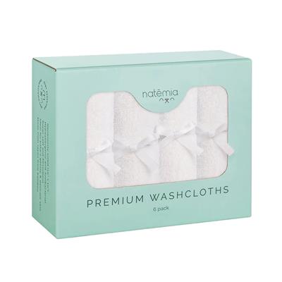 Natemia Ultra Soft Bamboo Washcloths