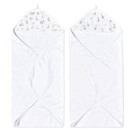 aden   anais essentials - Hooded Towel 2 Pk | West Coast Kids