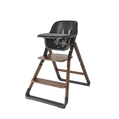 Ergobaby Evolve Baby Essentials Portable High Chair, Dark Wood