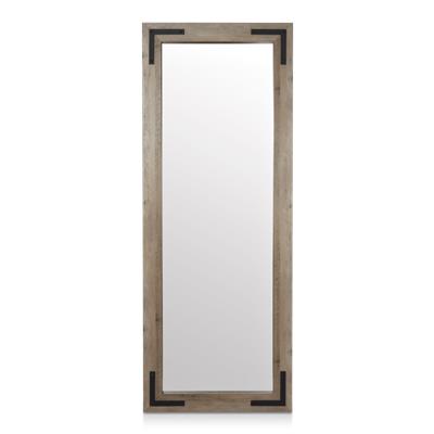Wood and Metal Framed Mirror | Bouclair