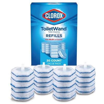 Clorox Toiletwand Disinfecting Refills Disposable Wand Heads - 20ct : Target