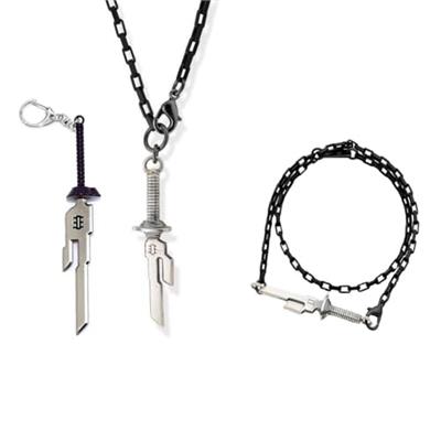 HZXXZH Fushiguro Toji Necklace Anime Cosplay Prop Bracelet Weapon Keychain Accessories