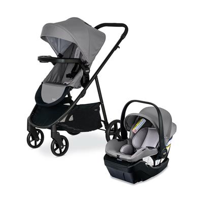 Britax Willow Brook Baby Travel System, Infant Car Seat and Stroller Combo