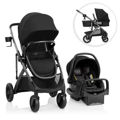 Pivot Suite Modular Travel System with LiteMax Infant Car Seat - Evenflo® Official Site