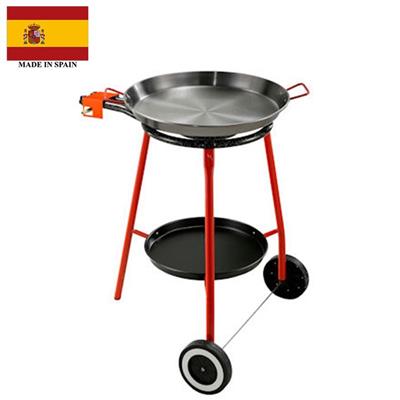 Garcima – Andreu Paella Gas Burner Set 40cm with 46cm Paella Pan with Red Handles (Made in Spain) – Victorias Basement