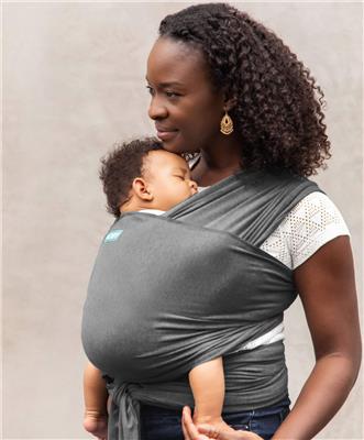 Moby Elements Wrap Baby Carrier - Asphalt – Mamas & Papas UK