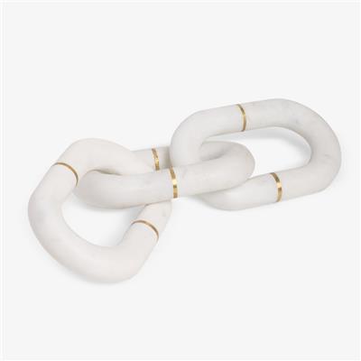 Marble & Brass Link Chain | Alfresco Emporium