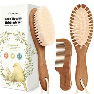 Hair Brush And Comb Set