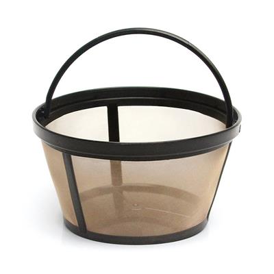 Premium Mr. Coffee Reusable Basket Style Filter Replacement, Replaces Mr Coffee 8-12 Cup Basket Filt