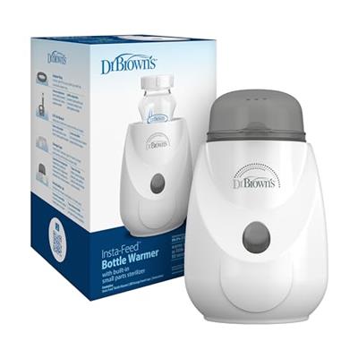 Dr. Browns Insta-Feed Baby Bottle Warmer and Sterilizer for Baby Bottles and Baby Food Jars