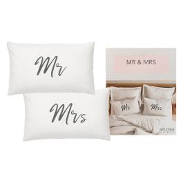 Wedding Mr & Mrs Pillowcase Set