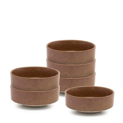 Claro Pinch Bowls 9 x 3.5cm - Set of 6 - Rust
      
      
      
        – salt&pepper