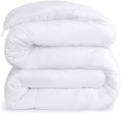Amazon.com: Utopia Bedding Down Alternative Comforter (Twin, White) - All Season Comforter - Plush Siliconized Fiberfill Duvet Insert - Box Stitched :