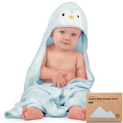 KeaBabies Baby Hooded Towel - Viscose Derived from Bamboo Baby Towel, Toddler Bath Towel, Infant Towels, Large Hooded Towel, Organic Baby Towels with