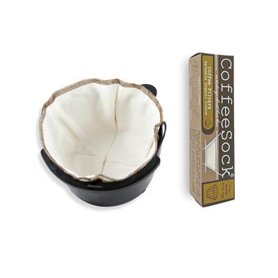 Reusable Organic Cotton Basket Coffee Filters-CoffeeSock