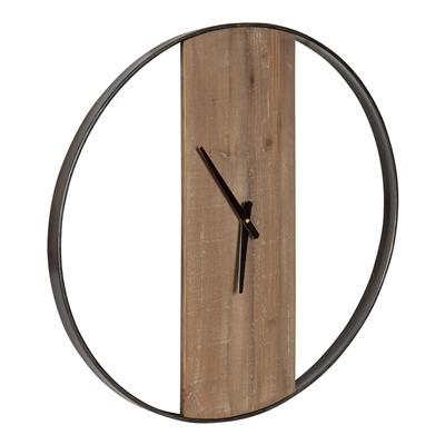 Kate and Laurel Ladd Round Numberless Wall Clock - 24 Diameter