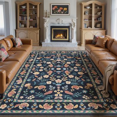 Bungalow Rose Cherry Machine Washable Oriental Area Rug with Non-Slip Backing & Reviews - Wayfair Canada