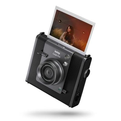 instax WIDE EVO hybrid digital camera and photo printer, take, store, edit, print instant photos on our widest instant film format, rear screen, 10 x