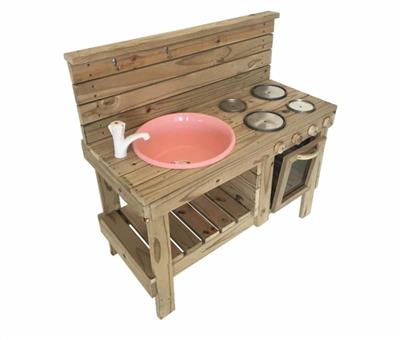 The Pole Yard GFMK0509P Kiddies Mud Kitchen