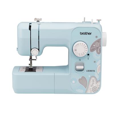 Brother, Mechanical Sewing Machine, LX3817A, 17 Stitches, Aqua - Walmart.com