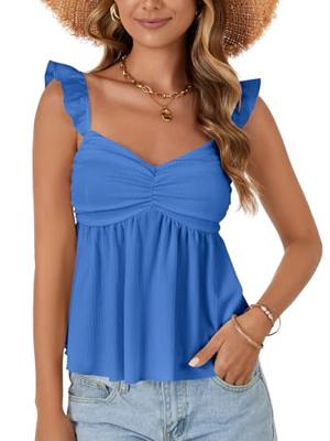Ruffle Babydoll Tank Top