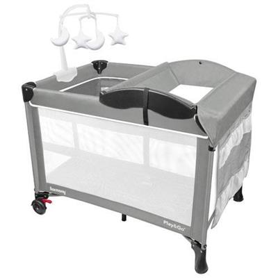 Harmony Play & Go Complete Play Yard - Grey | Best Buy Canada