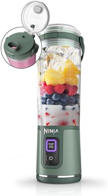Ninja Blast Portable Blender, 530ml, Leakproof Lid & Sip Spout, Powerful Cordless Mini Blender, Rechargeable, Portable Smoothies, Protein Shakes, Blen