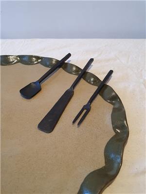 Forged Black Cruditè Set – An Englishmans Home
