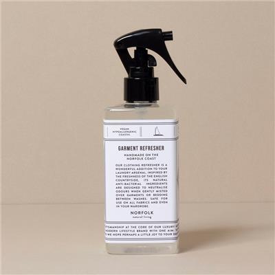 Natural Odour-Neutralising Fabric & Clothes Spray | Eco-Friendly, Plant-Based & Refillable | 300 ml | Norfolk Natural Living