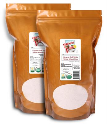 Organic Soft White Whole Wheat Flour | Bench View Farms: also Walmart