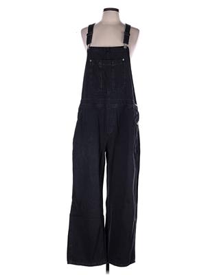 Old Navy 100% Cotton Blue Overalls Size 14 - 28% off | ThredUp