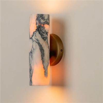 Calacatta Marble Brass Wall Light – Purry Home
