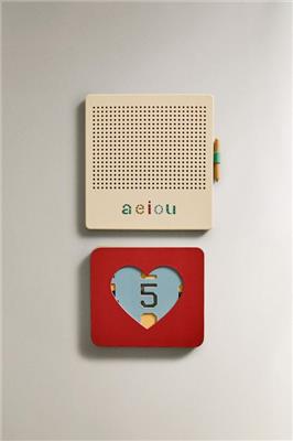 CHILDRENS MAGNETIC SLATE BOARD TOY - Cream | ZARA United Kingdom