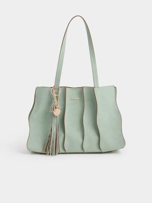 Luella Suedette Panelled Shopper | Bash