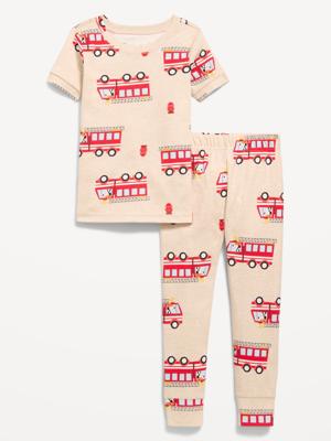 Snug-Fit Printed Pajama Set for Toddler & Baby | Old Navy